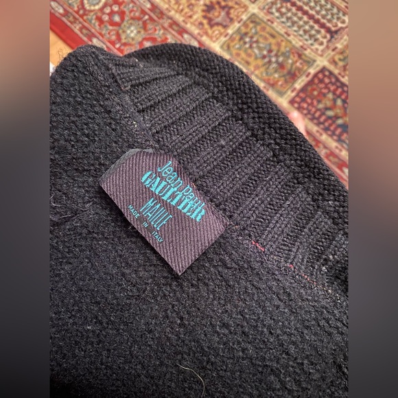 Vintage 1995 Cyberbaba cyberpunk Jean Paul Gaultier zip sweater Illusion